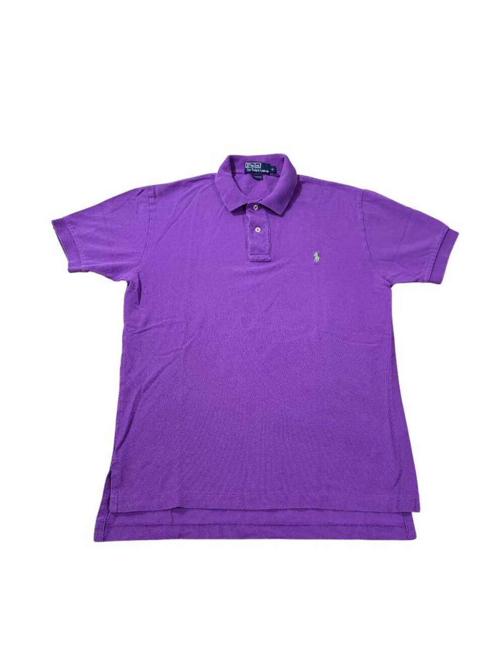 Polo Ralph Lauren Men’s Purple Short Sleeve Cotton Polo Shirt Size Medium